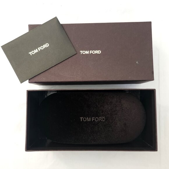 Tom Ford Thea Shiny Black Sunglasses Unisex TF366 01G main image 11